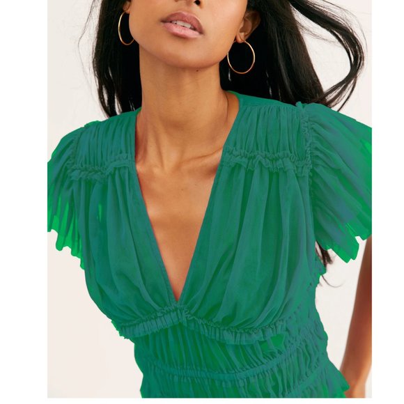 Free People Tops - Free People Making Me Smile Crop Top. M